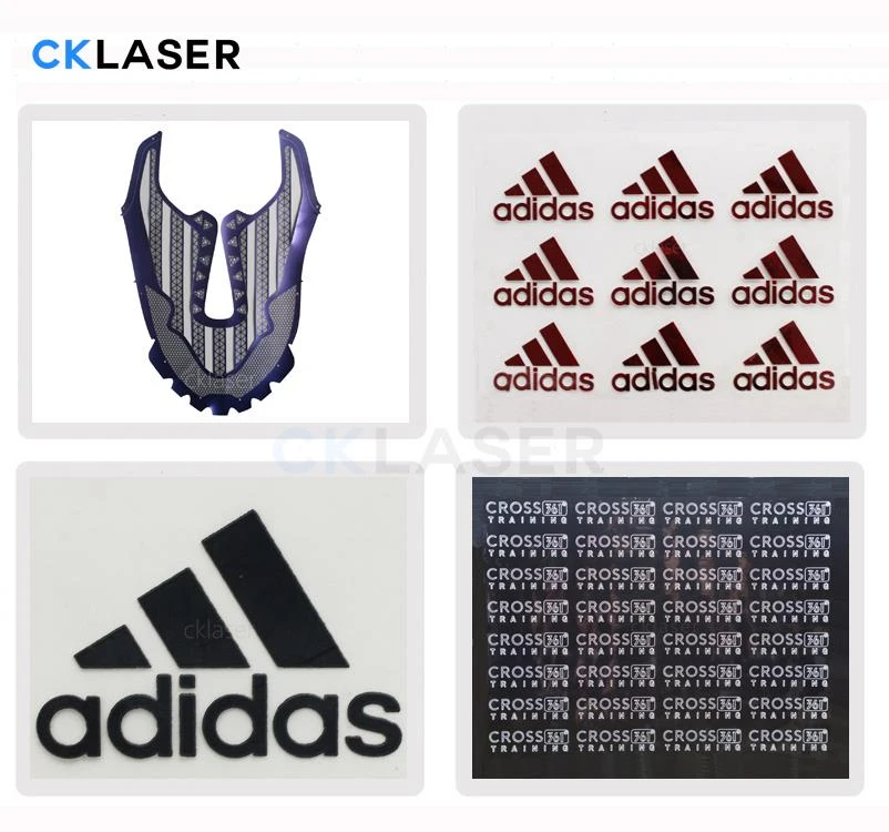 Mesin penandaan laser huruf film pakaian Clothes lettering film laser marking machine