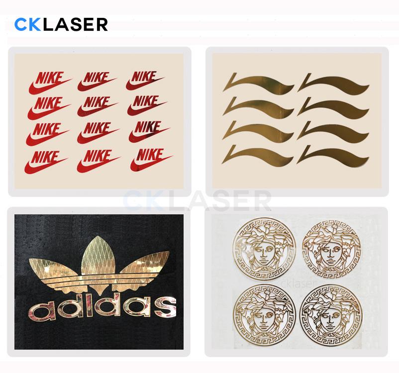 Clothes lettering film laser marking machine
