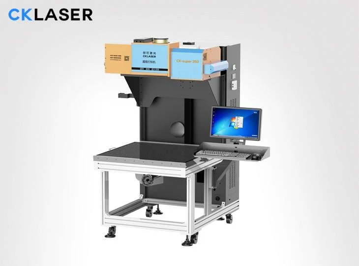 Clothes Lettering Film Laser Marking Machine